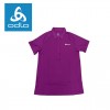 【瑞士ODLO】女銀離子短袖POLO衫 201001 (39100深紫)